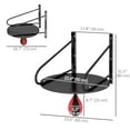 thumbnail image 3 of Soozier Sac de Vitesse Mural Plateforme de Boxe, Hauteur Réglable, 3 of 10