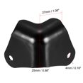 thumbnail image 2 of Unique Bargains Metal Box Corner Protectors Edge Guard Protector 27 x 27 x 25mm 12 pcs, 2 of 3