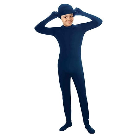 Forum Novelties I'm Invisible Blue Skin Bodysuit Child Costume, Medium