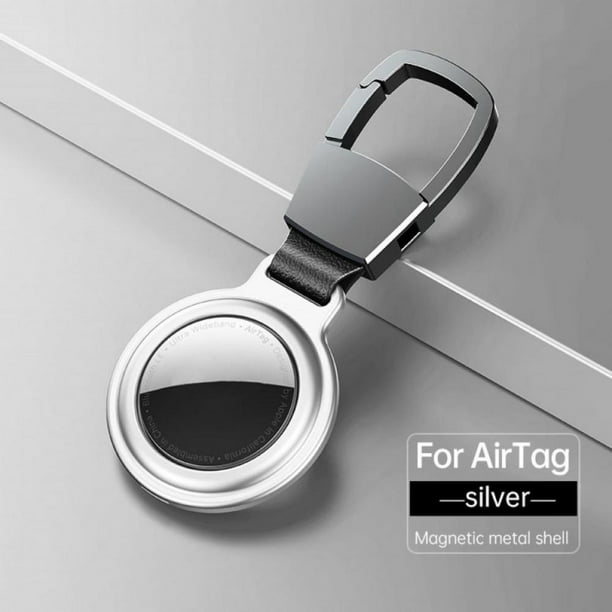 Case for AirTag Keychains, Metal Air Tag Key Ring Holder