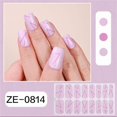 thumbnail image 6 of Yiran French Nail Polish Sticker Set, ZE0807, 6 of 9