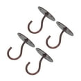 thumbnail image 3 of Iron Wall Mount Lanterns Ceiling Hooks,4 Pcs Wall Mount Ceiling Hooks Iron Wall Mount Hangers Optimal Efficiency, 3 of 14