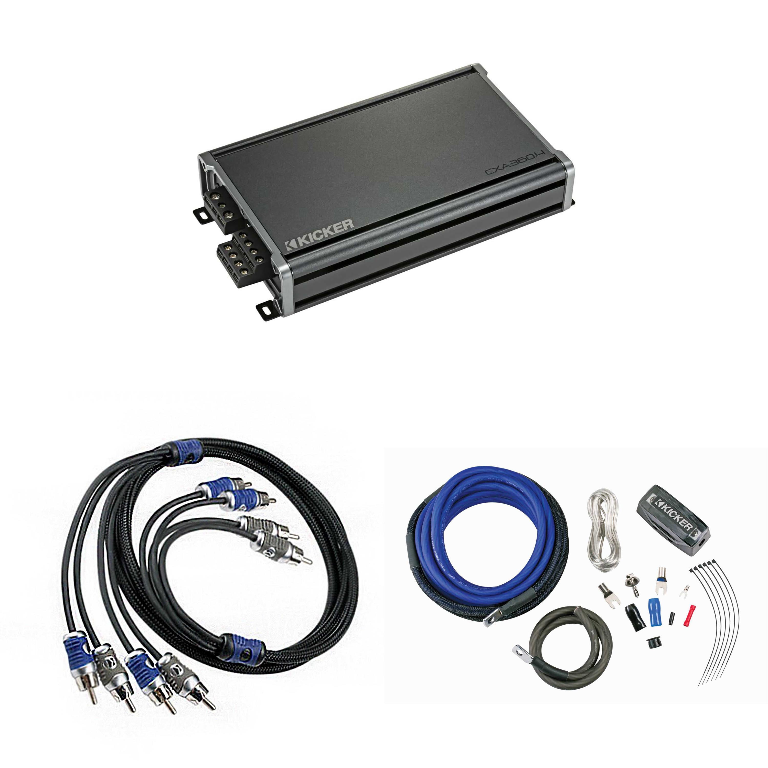 カーオーディオ KICKER KX400.4 KICKER | KX400.4 Amplifier