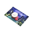 thumbnail image 3 of MKHERT Fairytale Bear and Pig Hugs at Starry Night Placemats Table Mats for Dining Room Kitchen Table Decoration 12x18 inch,Set of 4, 3 of 4