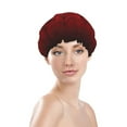 thumbnail image 3 of Kll Spider On The Web Pattern Shower Cap & Bath Cap For Women,Reversible Oversized Waterproof Shower Caps For All Hair Lengths,Elastic Reusable Bathing Hair Cap, 3 of 9