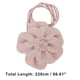 thumbnail image 2 of Cinturón de Cintura Ajustable de 1 Pc de Bargains Únicos, Cinturón de Cuerda Hecho a Mano Elegante con Flores para Mujeres en Rosa, 2 of 5