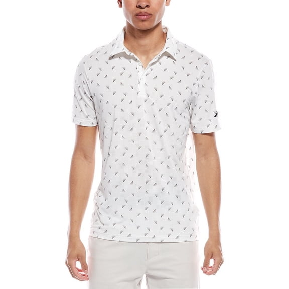 adidas mens  Ultimate Mesh Polo, s, White