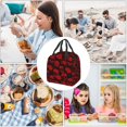 thumbnail image 7 of Naloa Red Skulls Print Lunch Box for Women Men,Insulated Lunch Bag,Lunchbox,Thermal Leakproof Cooler,Reusable Lunch Tote Bag for Work School Travel Picnic, 7 of 7