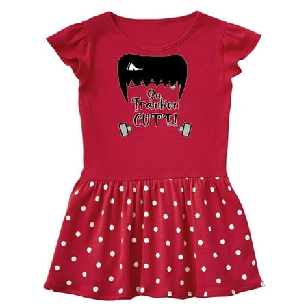 

Inktastic Halloween So Franken Cute Frankenstein Gift Baby Girl Dress