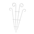 thumbnail image 4 of Enrejado para plantas en maceta, soporte para plantas y flores, resistente a la oxidación, macetas, soporte blanco, 4 of 9