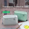 thumbnail image 2 of Thermal Printer Protective Case, PeriPage Transparent Protective Case Cover with Portable Hand Rope for A9/A9s/A9 Pro/Q9s Mini Pocket BT Thermal Printer Label Maker, 2 of 8