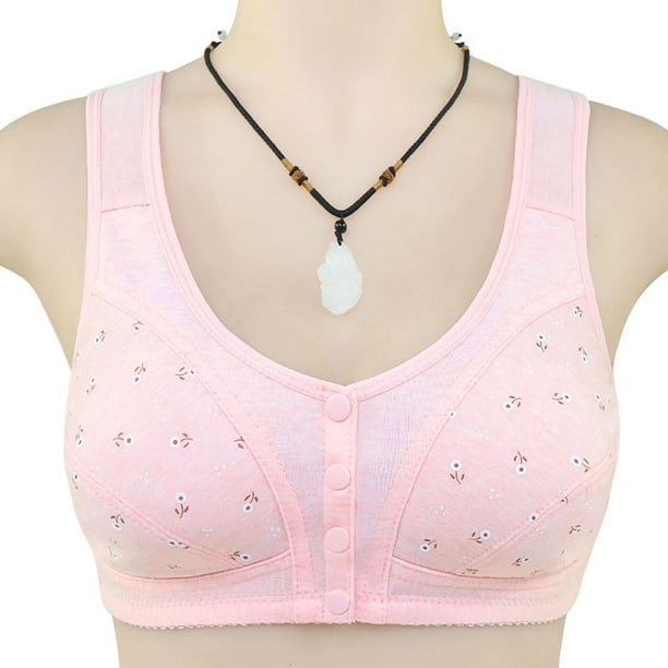 Lace Bras for Women Front Closure Lace Bra Sports Adjustable Trim  Extra-Elastic Breathable 