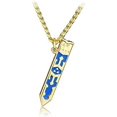 thumbnail image 3 of HSHDLDF Legend Of Zelda Removable Master Sword Pendant Gold Color Necklace Game Jewelry For Men Gifts -30, 3 of 7