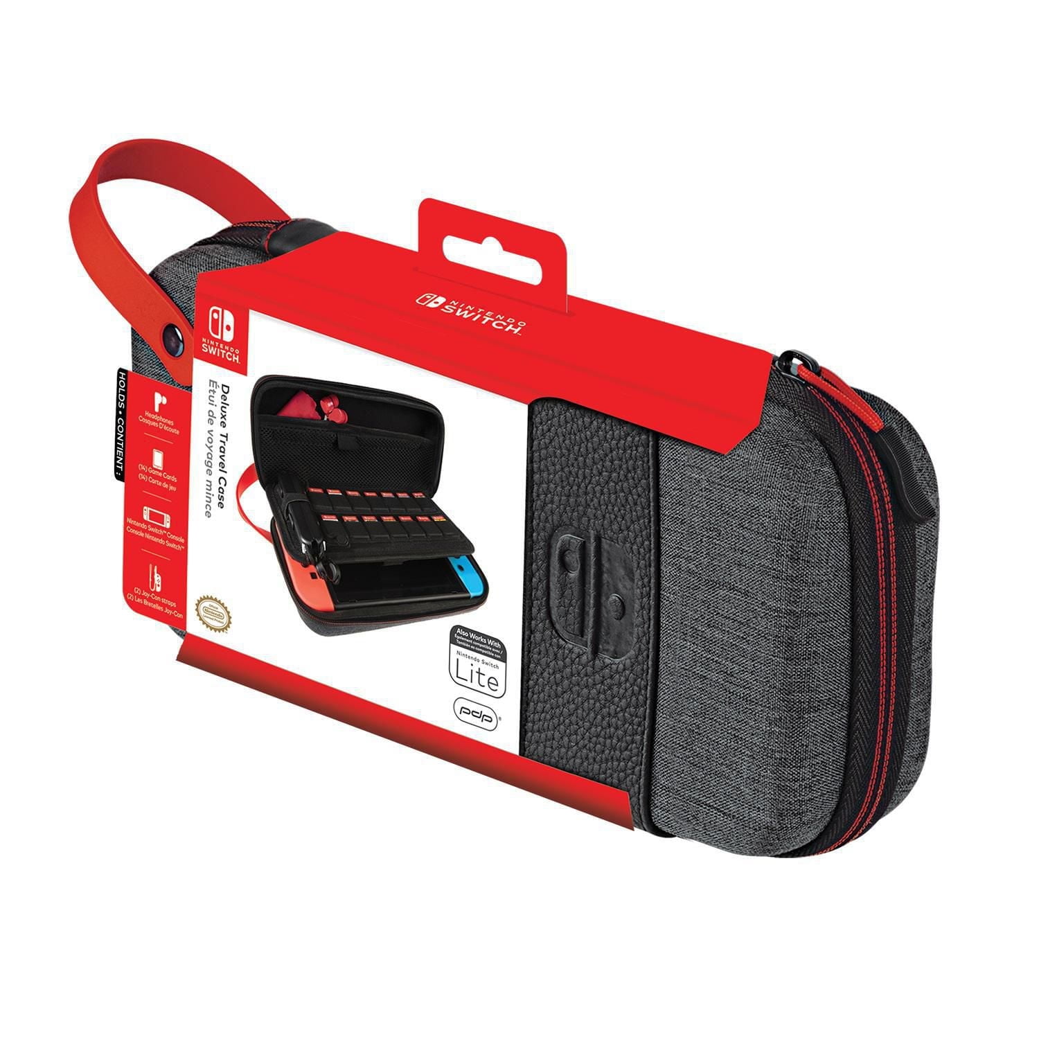 PDP Deluxe Travel Case: Elite Edition - Nintendo Switch, Nintendo Switch Lite, & Nintendo Switch - OLED Model