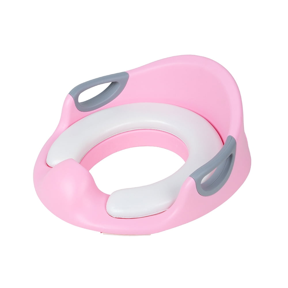 Potty Training Seat with Handle & Nonslip Design Soft Potty Seat Pad