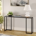 thumbnail image 2 of Evelyn&Zoe Oscar 55" Wide Rectangular Console Table, Blackened Bronze, 2 of 7