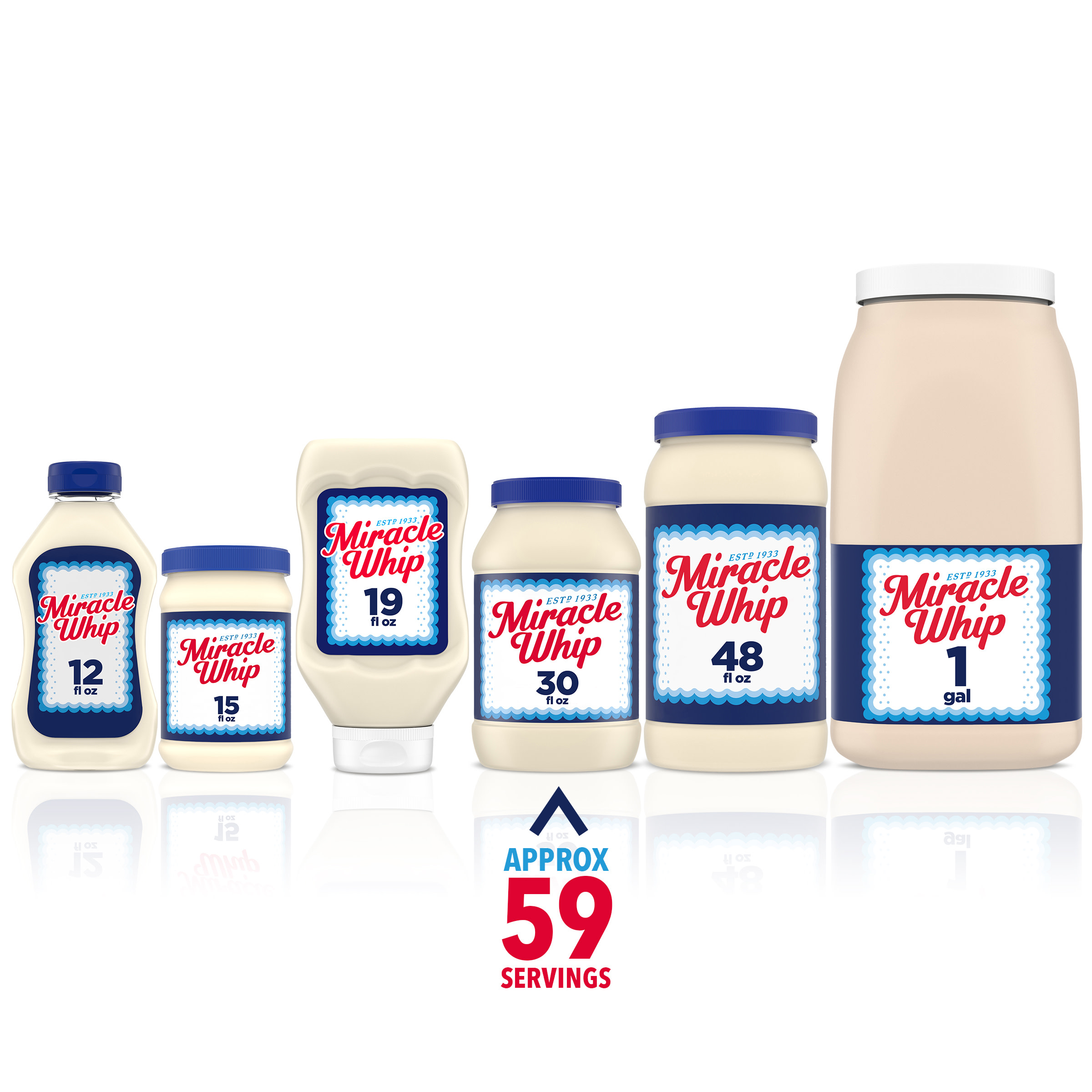 (3 pack) Miracle Whip Mayo-like Dressing, for a Keto and Low Carb Lifestyle, 30 fl oz Jar - image 5 of 19