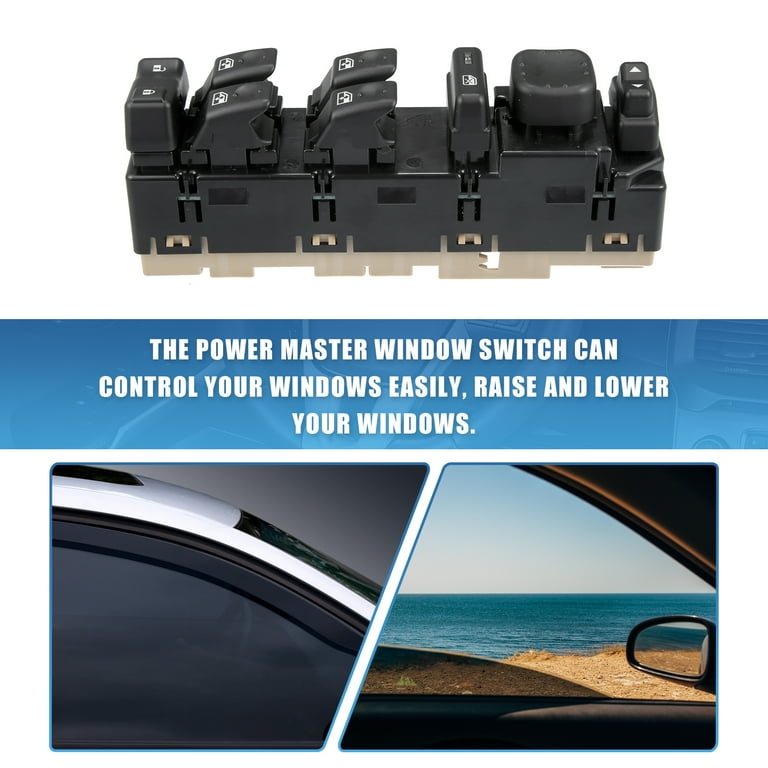 Driver Side Power Window Control Switch - Front Left. Part no 