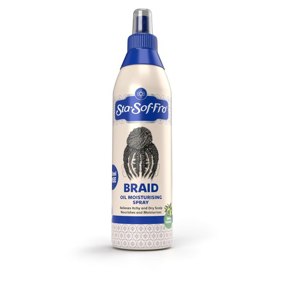Sta-Sof-Fro Huile pour Tresses Vaporisateur Hydratant 250 ml