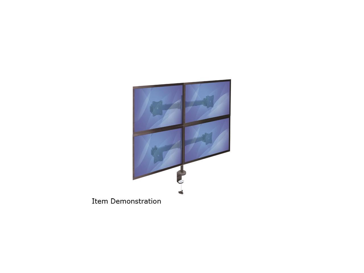 StarTech Articulating Desk-Mount Quad-Monitor Arm - Heavy Duty Steel