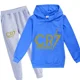 thumbnail image 3 of Ropa para niños Sudadera con capucha y pantalones Traje para niño de 3 a 12 años Sudadera de primavera y otoño Chándal de fútbol CR7 Traje deportivo para vacaciones para niños, 3 of 5