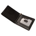thumbnail image 3 of Tarjetero de cuero de PU, billetera delgada con dinero Tarjetero con textura de fibra de carbono Cartera delgada de cuero de PU Rendimiento confiable, 3 of 14