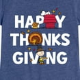 thumbnail image 3 of Peanuts - Happy Thanksgiving Icons - Toddler And Youth Girls Short Sleeve Graphic T-Shirt, 3 of 6