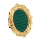 thumbnail image 3 of Bandeja de joyería de terciopelo barroco, soporte de resina para anillos y pendientes, expositor para boutique verde, 3 of 9