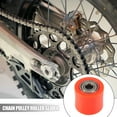 thumbnail image 3 of Unique Bargains 2 Set 8mm Chain Roller Pulley Chain Tensioner Motorcycle Orange, 3 of 7