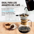 thumbnail image 3 of Cafetera Individual Chemex Redlemon Grande 800 ml Café Molido Filtro Acero, 3 of 7