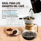 thumbnail image 3 of Cafetera Individual Chemex Redlemon Grande 800 ml Café Molido Filtro Acero, 3 of 7