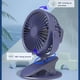 thumbnail image 5 of Ventilador portátil con clip Oficina USB Recargable Verano Refrigeración Ventiladores de escritorio para estudiantes Tmvgtek Para estrenar, 5 of 8