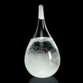 thumbnail image 2 of Storm Glass Weather Forecaster Stylish Drop-Shaped Glass Barometer Weather Station for Home and Office Decoration, 2 of 10