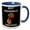 Blue/White, variant on 3drose, Rhodesian Ridgeback Dog Best Dad Daddy Father Ever Gift, 11oz Magic Transforming Mug