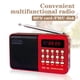 thumbnail image 4 of Radio FM Digital Multifunción, Altavoz Multimedia, Reproductor de Música MP3, Compatible con para Tarjeta TF, Unidad USB, Pantalla, Regalo para Personas Mayores, 4 of 5