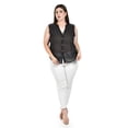 thumbnail image 4 of Blusa con detalle tipo cut out Roman Fashion /Tallas Extras, 205 (Negro) negro 42, 4 of 5