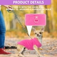 thumbnail image 3 of 2 Pack Dog Sweater with Leash Ring Winter Warm Pet Sweater Thick Clothes Coat Fleece Dog Sweaters for Small Dogs Girl Boy for Chihuahua, French Bulldog, Dachshund, 3 of 8