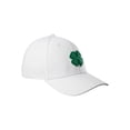 thumbnail image 2 of Gorra Black Clover Premium Trébol 16 Blanca con Trébol Verde 3D Talla S, 2 of 6