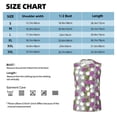 thumbnail image 6 of Fotbe Men's Rose Flowers Print Men's Sleeveless Muscle Tank Tops Casual T-Shirts for Gym Workout Beach-Medium, 6 of 8
