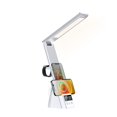 thumbnail image 4 of Smart Desk Lamp LED Desk Lamp 7 In 1 Wireless Charger Bracket Station USB Charging Port With Wireless Charger Digital Clock Display Alarm Foldable Dimmable Touch 3 Light Modes Compatible With IWatch,, 4 of 4