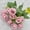 Pk3, variant on Artificial Realistic Roses Pink Flowers 24" Real Touch Silk Roses Bouquet Long Stems Rose Fake Roses Decor for Home Party Wedding Table Centerpieces Roses Realistic