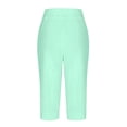 thumbnail image 7 of Karight Capri Pants for Women Drawstring High Waisted Capri Joggers Lightweight Casual Crop Wide Leg Yoga Pants with Pockets, 7 of 7
