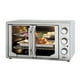 thumbnail image 1 of Oster® Horno, con Freidora de Aire y Recubrimiento Interno Antiadherente para una Fácil Limpieza, Extra grande con 42 Litros de Capacidad, con Puertas Estilo Francés, Plateado, 1 of 5