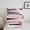 Pink Grey Black, variant on Castle Fairy Abstract Stripes 3-Piece Full Size Comforter Sets,Pink Grey Bedding Comforter Set,Geometric Theme Lightweight Bedding Sets,Breathable Geometric Home Decor,Reversible