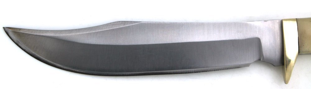 Wild Turkey Handmade Real Bone Handle Full Tang Fixed Blade Hunting Knife
