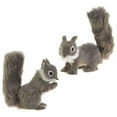 thumbnail image 1 of RAZ Imports 4" Fuzzy Squirrel, 1 of 2