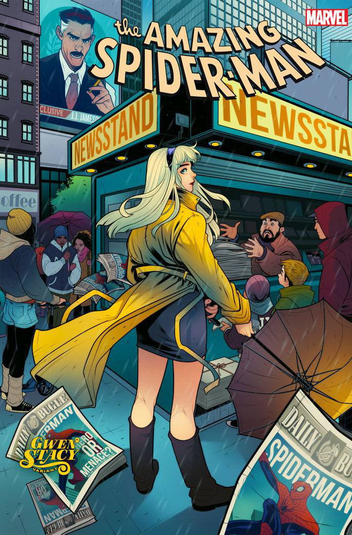 WEBS The Amazing Spider-Man Gwen Stacy Buckle-Down Belt Marvel ADJUSTABLE NEW 