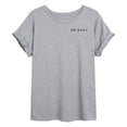 thumbnail image 2 of Friends - The One With Frame - Juniors Oversized Graphic T-Shirt, 2 of 4