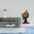 thumbnail image 2 of Estatua de muñeca de resina,Estatua de resina de niña antigua tradicional china,Artesanía Vestido Folclórico Decoración Étnica Folclórica,Figura de escritorio,Reloj de mesa con forma de, 2 of 8
