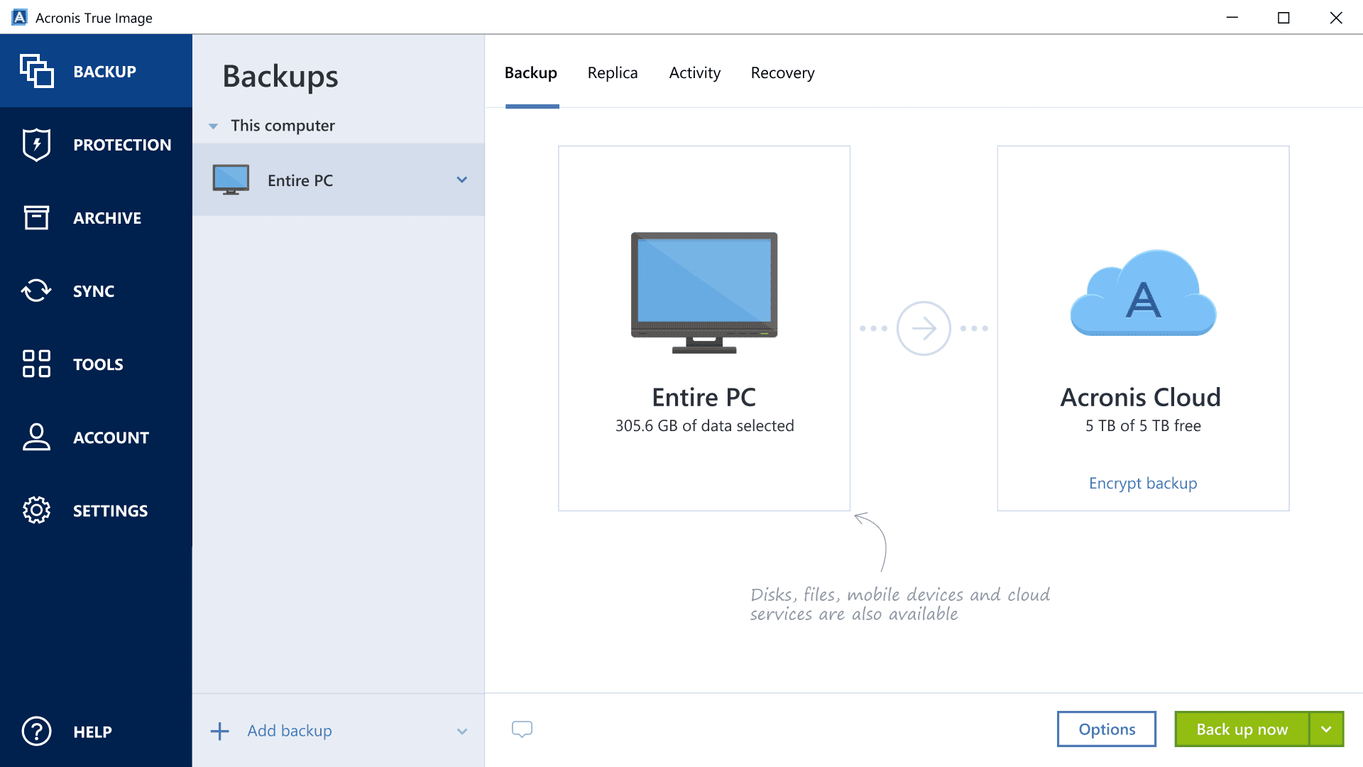 Acronis True Image #1 Backup and Cloning Software 2025 - Perpetual - 1PC, Windows & Mac OS [Digital Download]